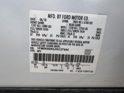 2018 Ford Explorer XLT