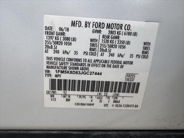 2018 Ford Explorer XLT