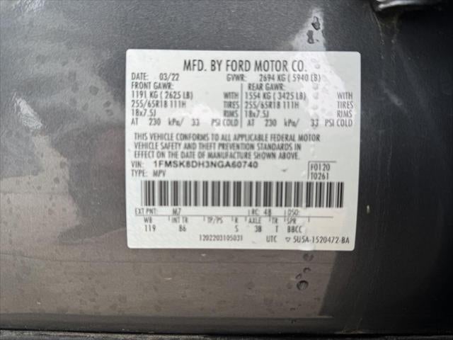 2022 Ford Explorer XLT