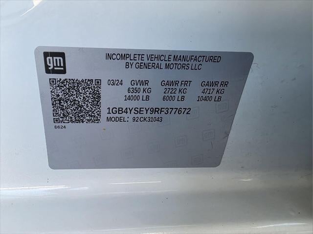 2024 Chevrolet Silverado 3500HD Chassis Work Truck