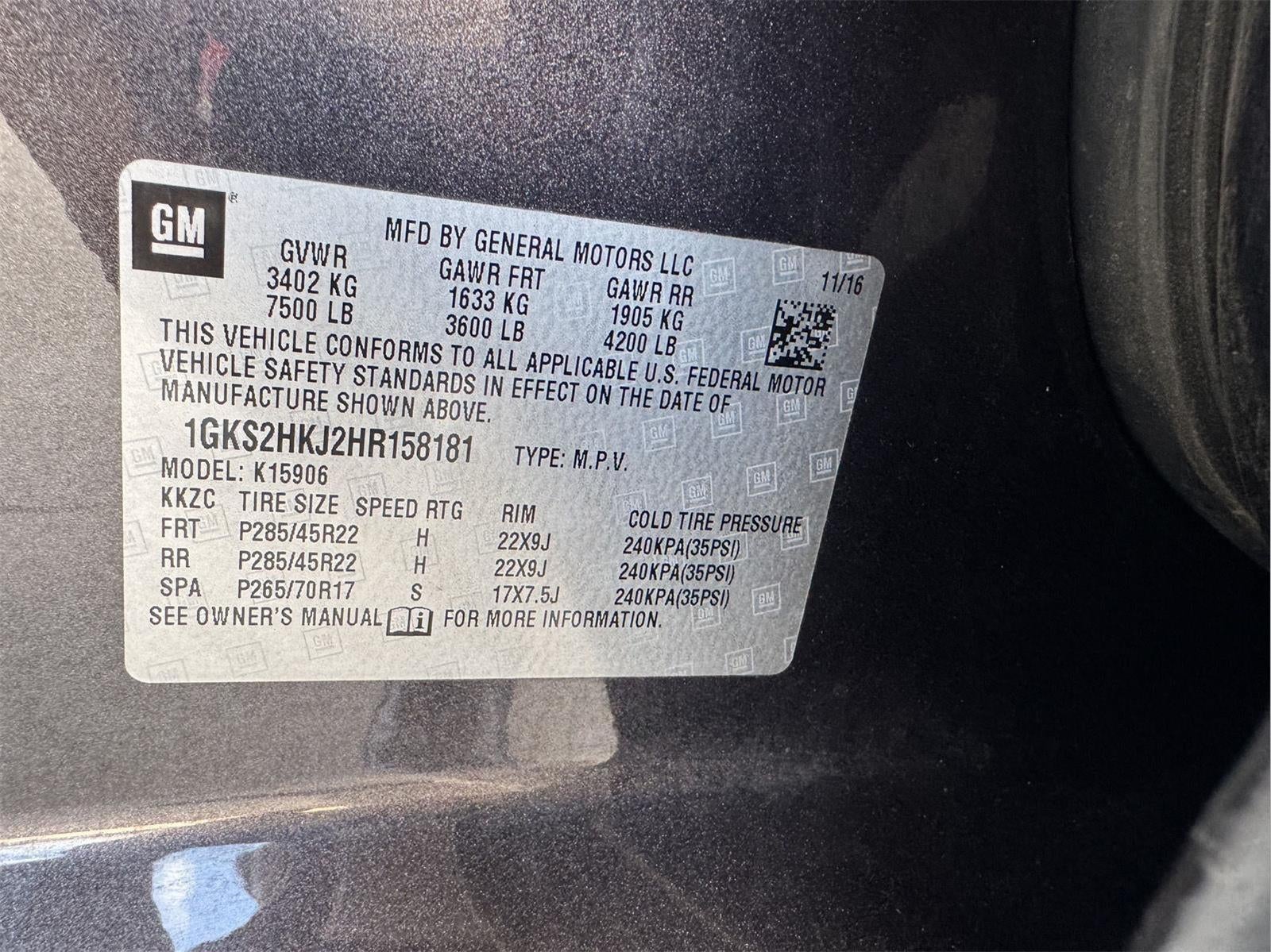 2017 GMC Yukon XL Denali