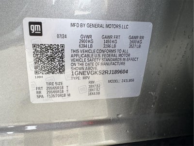 2024 Chevrolet Traverse AWD LT