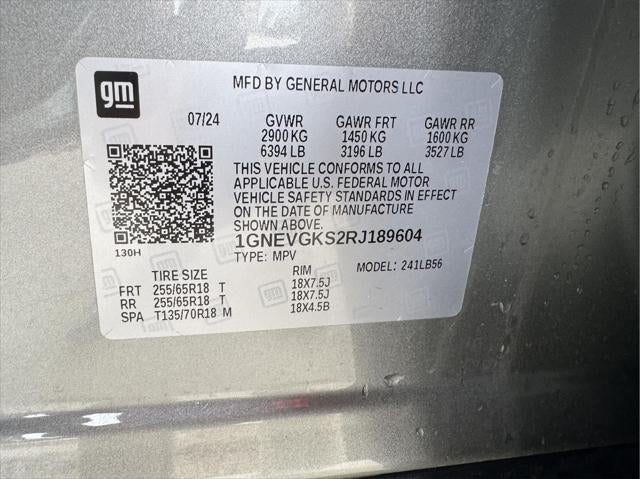 2024 Chevrolet Traverse AWD LT