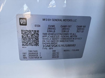 2024 Chevrolet Traverse AWD LT