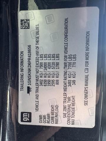 2023 Chevrolet Tahoe 4WD LT