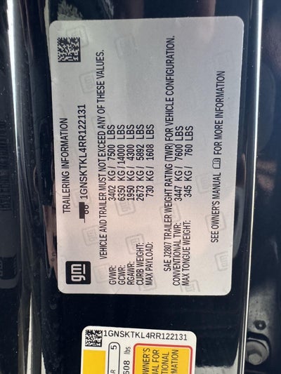 2024 Chevrolet Tahoe 4WD High Country