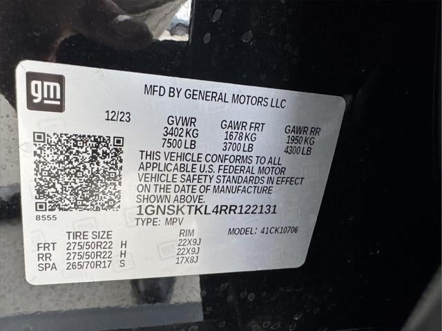 2024 Chevrolet Tahoe 4WD High Country