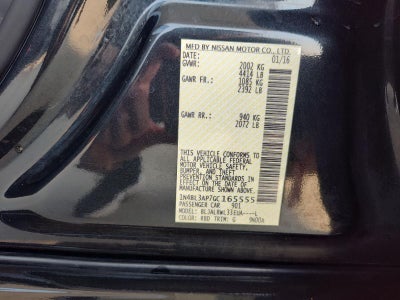 2016 Nissan Altima 3.5 SL