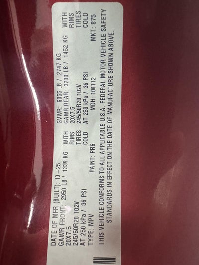 2026 Chrysler Pacifica PACIFICA SELECT