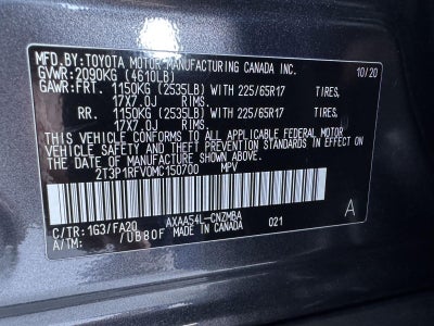 2021 Toyota RAV4 XLE