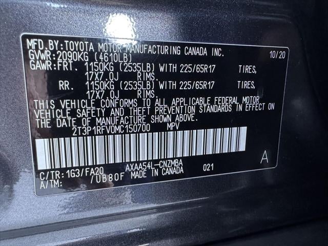 2021 Toyota RAV4 XLE