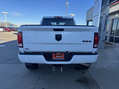 2017 RAM 3500 Big Horn Crew Cab 4x4 6'4' Box