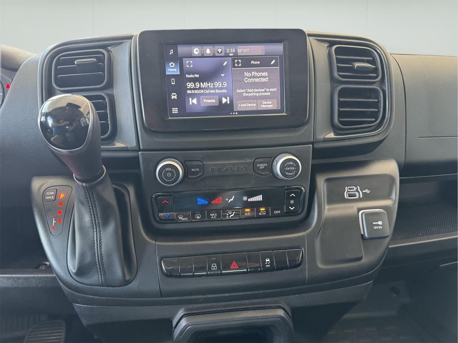 2025 RAM ProMaster 2500 Cargo Van Tradesman High Roof 159' WB w/Pass Seat