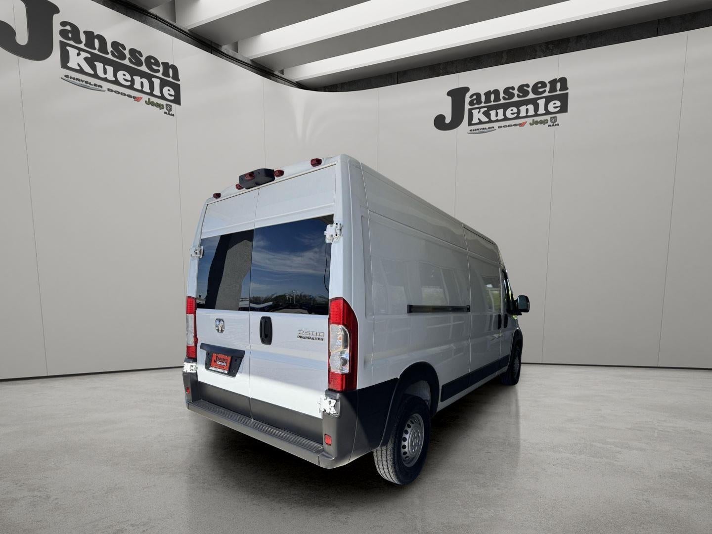 2025 RAM ProMaster 2500 Cargo Van Tradesman High Roof 159' WB w/Pass Seat