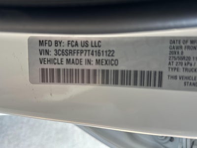 2026 RAM Ram 1500 RAM 1500 BIG HORN CREW CAB 4X4 5'7' BOX