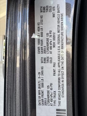 2026 RAM Ram 2500 RAM 2500 BLACK EXPRESS CREW CAB 4X4 6'4' BOX