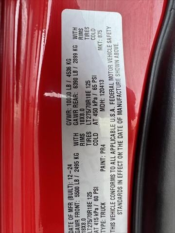 2024 RAM 2500 Big Horn Crew Cab 4x4 6'4' Box
