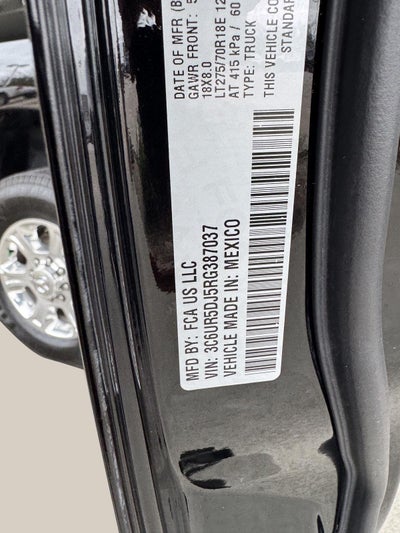 2024 RAM 2500 Big Horn Crew Cab 4x4 6'4' Box