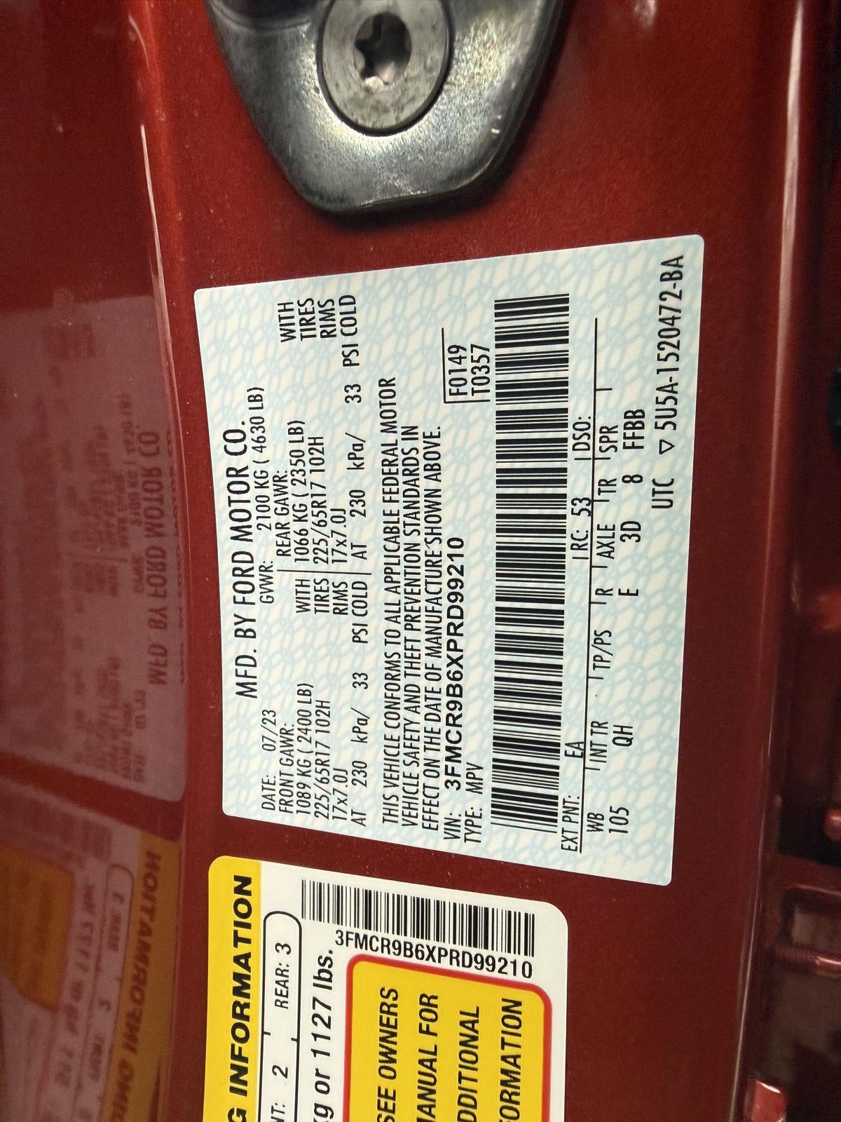 2023 Ford Bronco Sport Big Bend