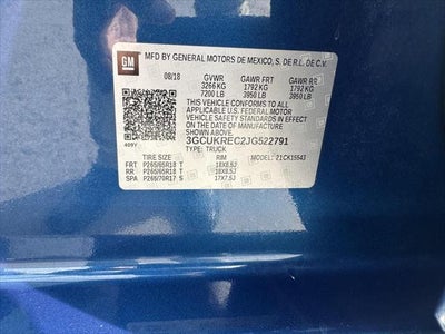 2018 Chevrolet Silverado 1500 1LT