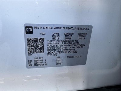2022 GMC Terrain AWD SLE