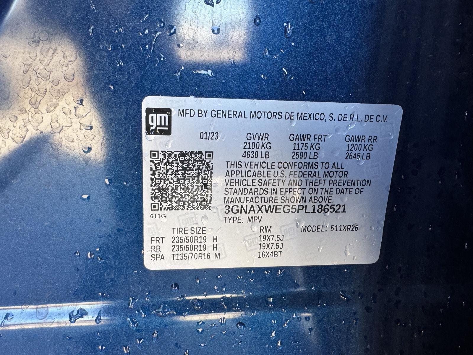 2023 Chevrolet Equinox AWD RS