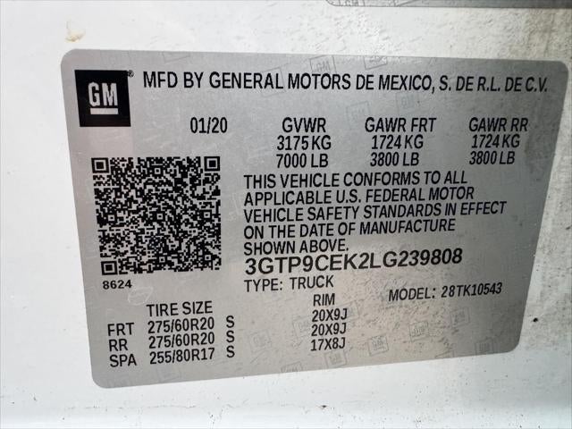 2020 GMC Sierra 1500 Elevation