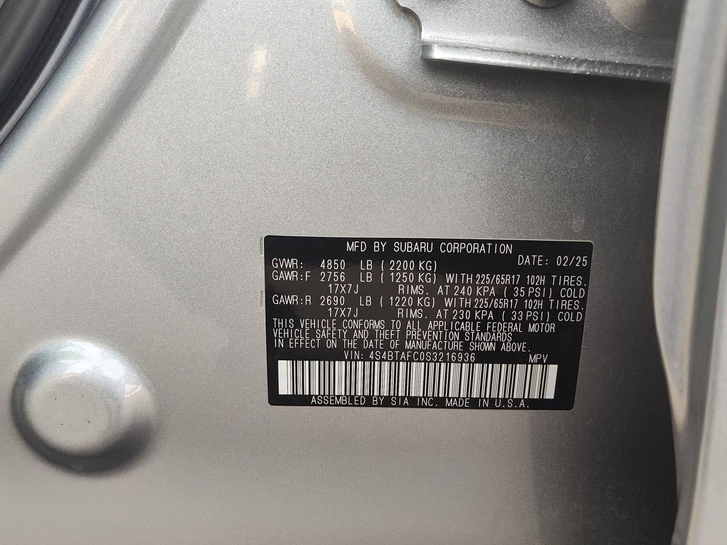 2025 Subaru Outback Premium