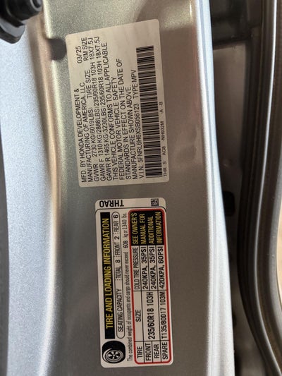 2025 Honda Odyssey EX-L