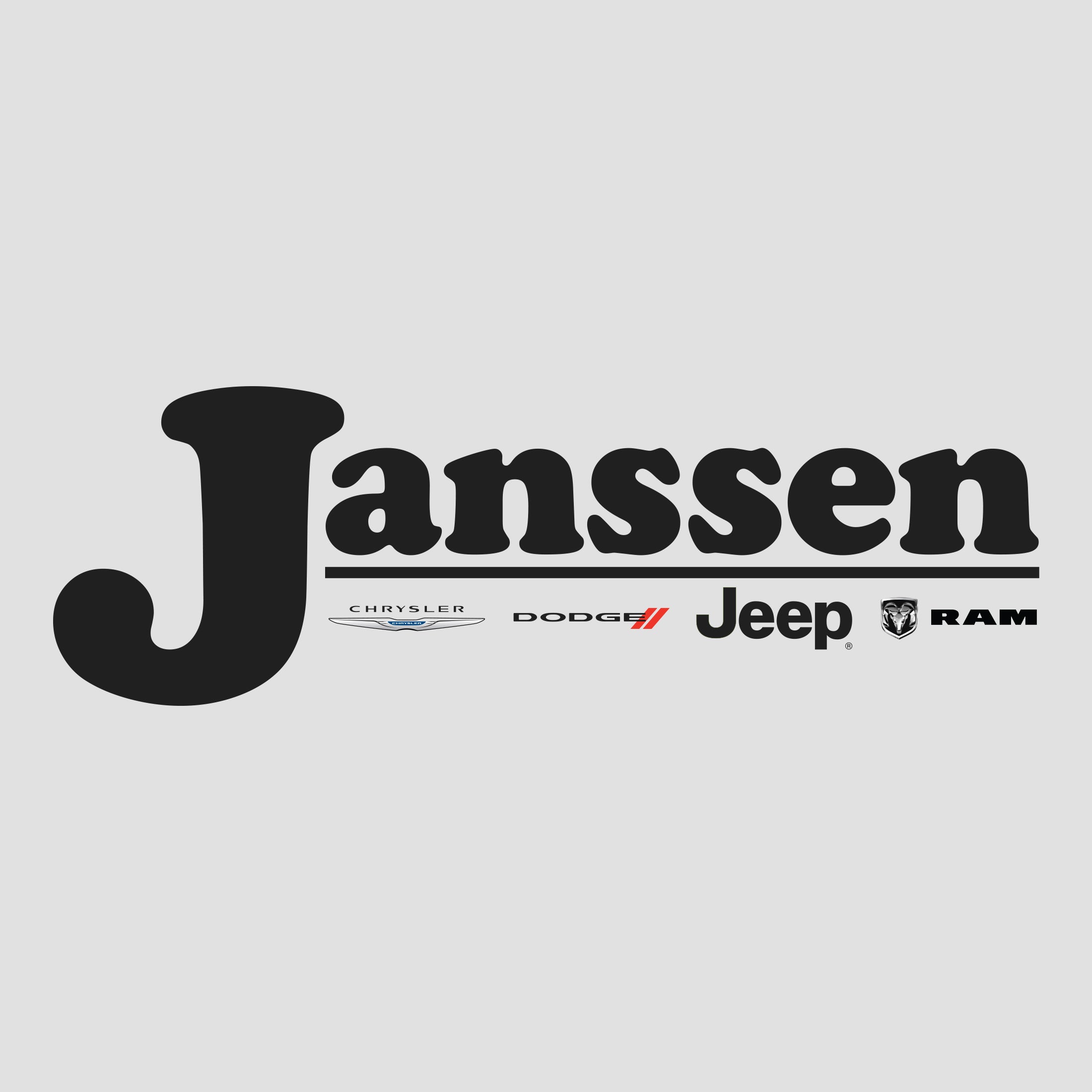 CDJR logo | Janssen Auto Group in Holdrege NE