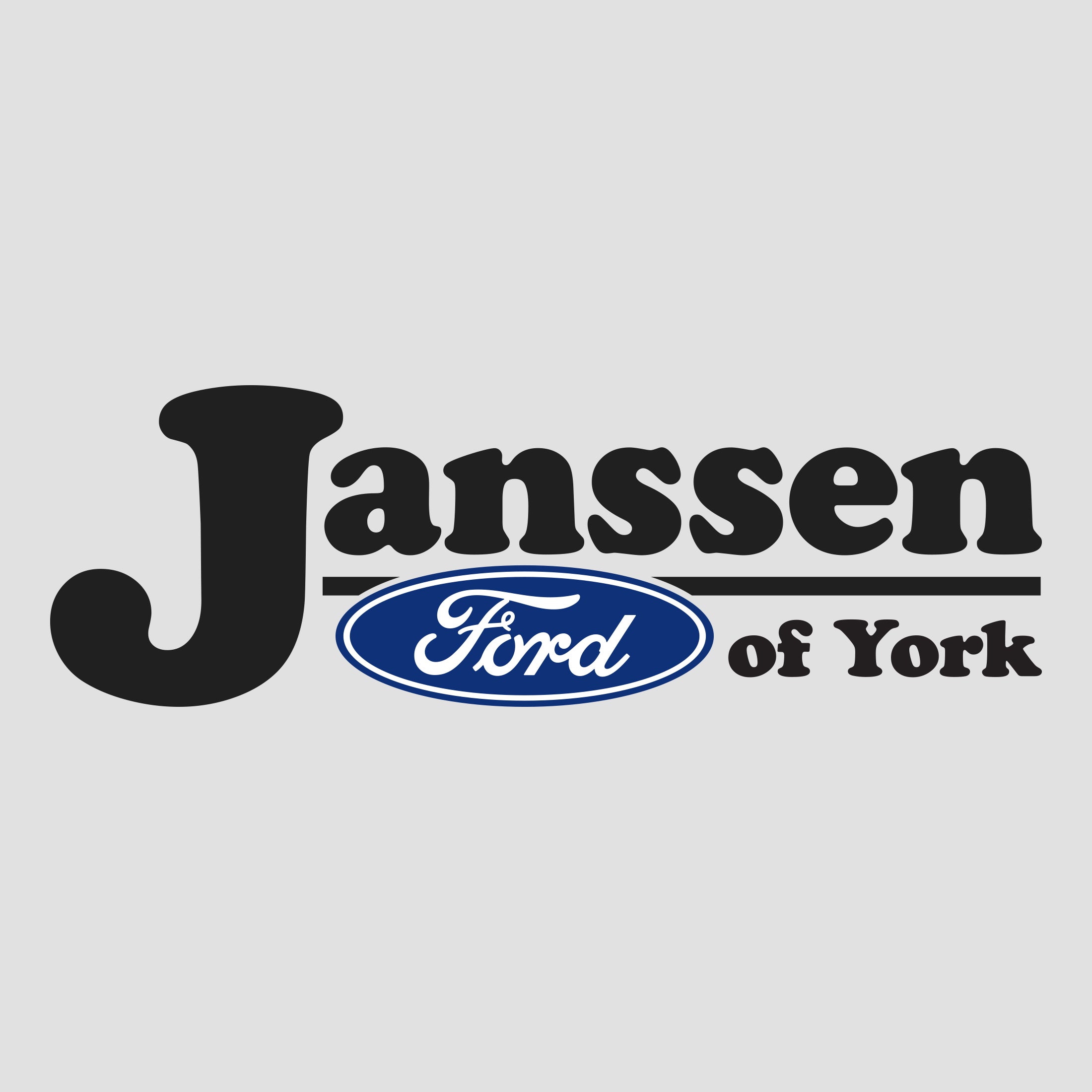 Ford logo | Janssen Auto Group in Holdrege NE